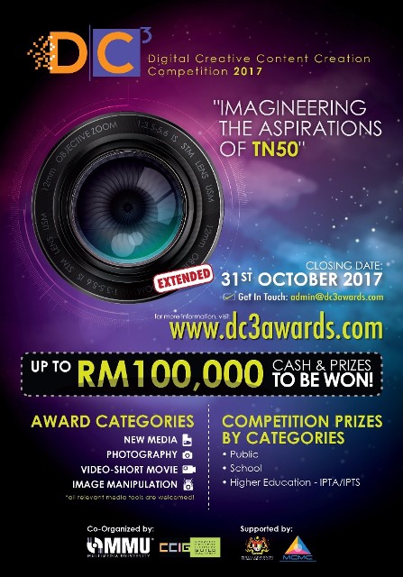 Peraduan Digital Creative Content Creation Competition 2017